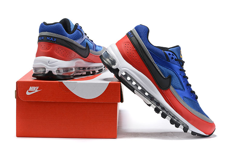 2020 Nike Air Max 97 BW Blue Red Black White